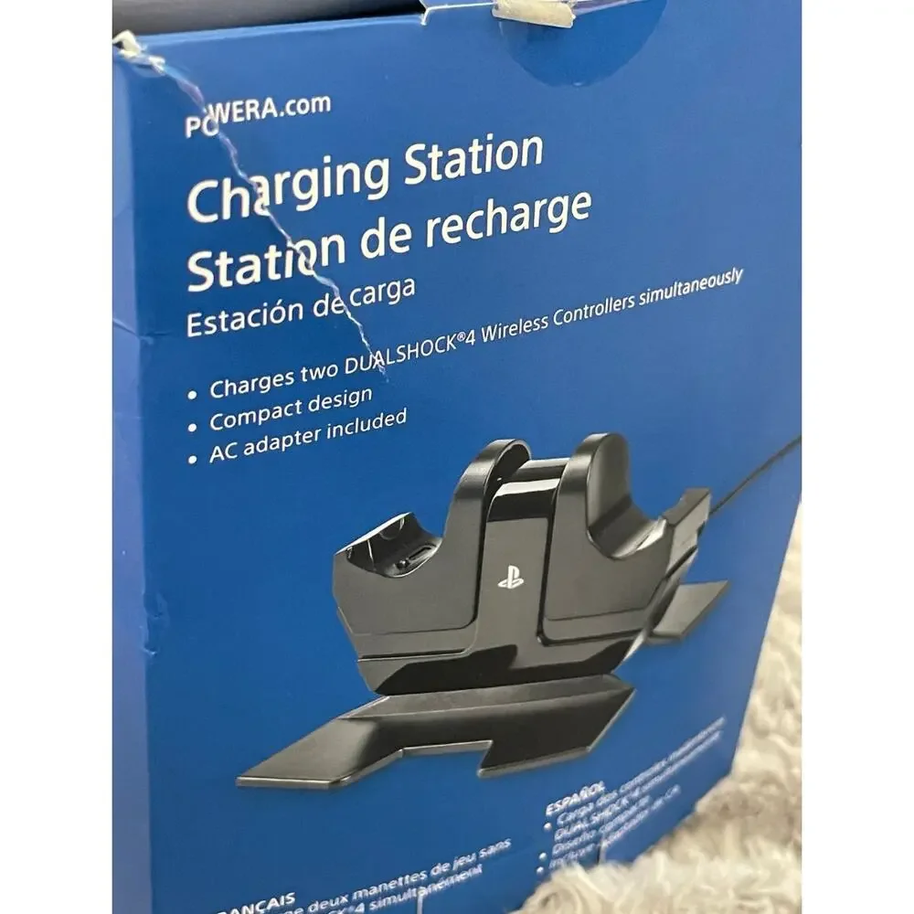 PowerA PlayStation Charging Station for PS4 DualShock 4 Controllers